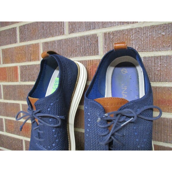 Cole Haan Mens Original Grand Stitchlite Wingtip Oxford Shoes C27960 Blue 13 M main image 13